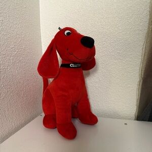 Clifford the big red dog stuffed animal
